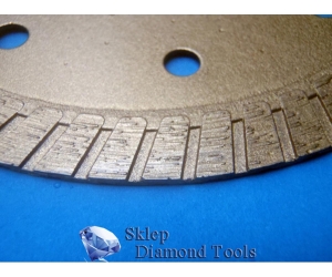 TARCZA DIAMENTOWA DO GRANITU 125MM FLANSZA / GWINT M14 SUPER PREMIUM BLADE 